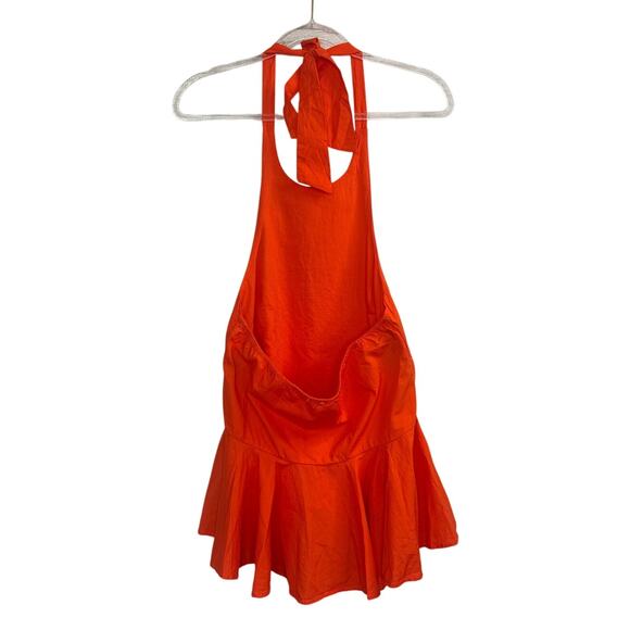 New Free People Printemps Moment Tangerine Tango Top Women’s Size XS - Picture 5 of 6